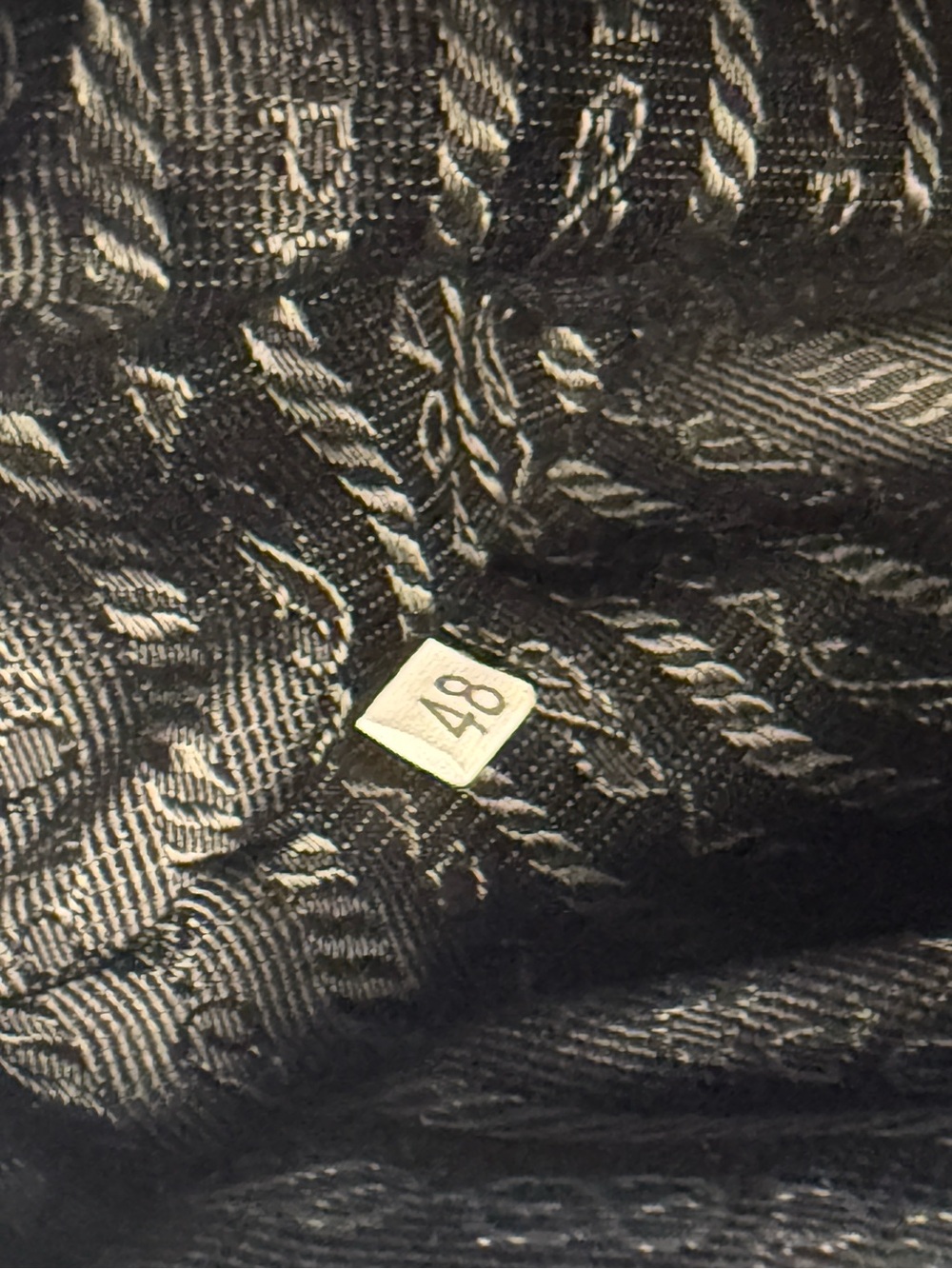 Prada Black Nylon Tote with Gold Chain Straps - Picture 7 of 10